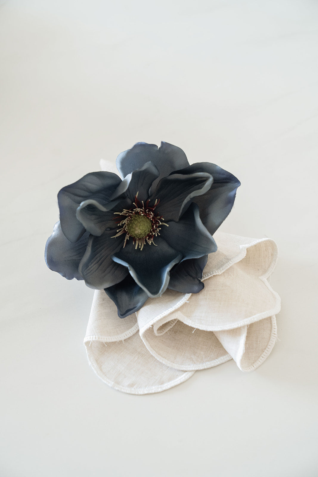Servilletero de Magnolia Azul